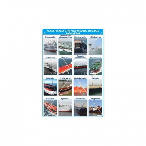 3121 Klasyfikacja statków według rodzaju ładunków