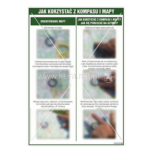 3527 Jak korzystać z mapy i kompasu