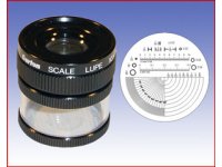 Lupa stojąca z podziałką, model: M1210 skala 3