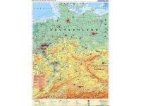Mapa Fizyczna Niemiec