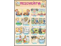 Przeciwieństwa - wysoko i nisko - plansza