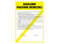 Regulamin pracowni chemicznej
