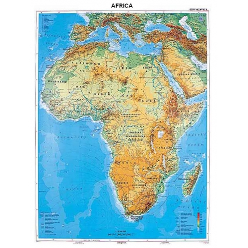 Afryka fizyczna - ang