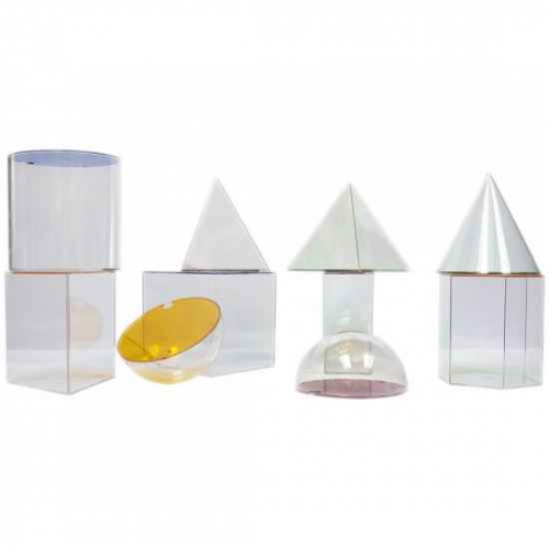 Bryły geometryczne zestaw modeli olbrzymich 10szt