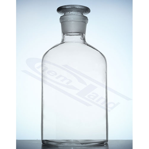 Butelka z korkiem biała, wąska szyja 100 ml - 10 szt.
