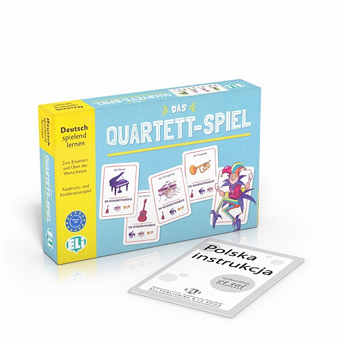 Das Quartett-Spiel - gra językowa: słówka niemieckie