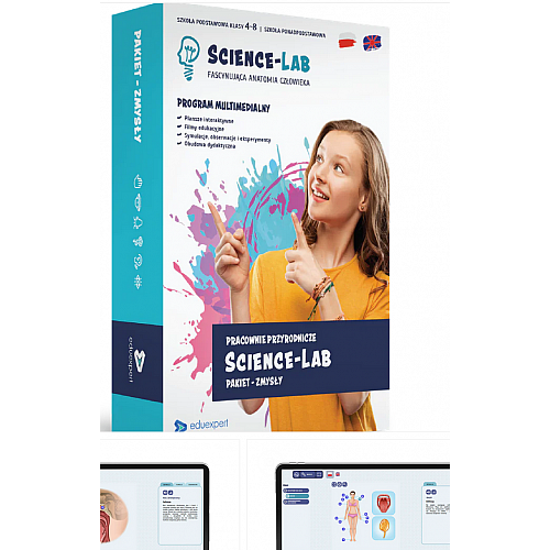 Eduexpert Science-Lab. Fascynująca anatomia człowieka. PAKIET