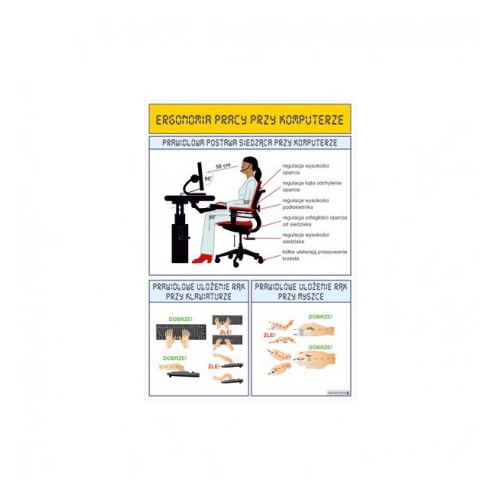 1545 Ergonomia pracy przy komputerze
