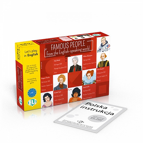 Famous People from the English-speaking world - gra językowa