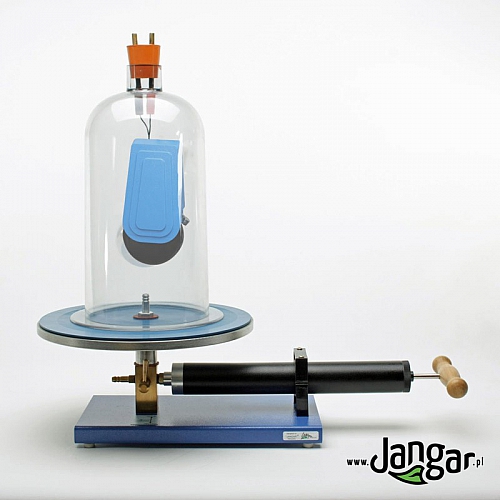 Klosz próżniowy z pompą ręczną