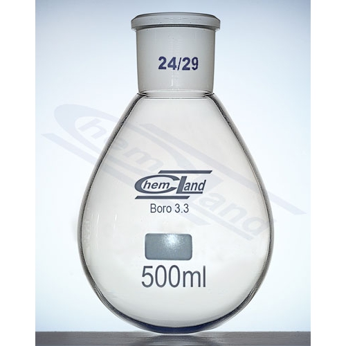 Kolba gruszkowa florentynka 00025ml WS 24/29 - 5 szt.