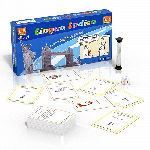 Lingua Ludica Learn English by playing: multigra językowa do nauki angielskiego