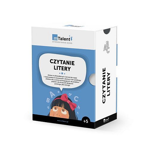 mTalent Czytanie. Litery