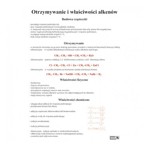 1444 Otrzymywanie i właściwości alkenów