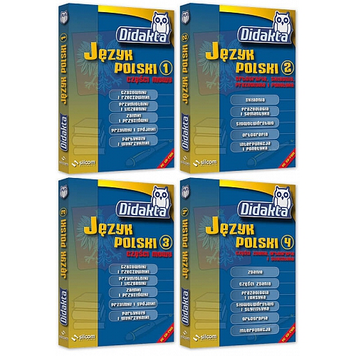 Pakiet Didakta Język polski (szkoła podstawowa) - CD-ROM