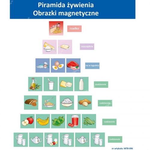 Piramida żywienia magnesy