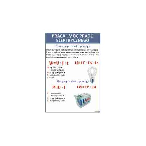 2323 Praca i moc prądu elektrycznego
