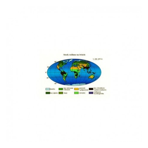 Świat - Strefy roślinne