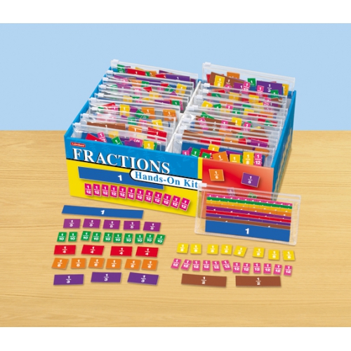 Ułamkowe listwy - zestaw klasowy 20 torebek