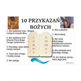 10 Przykazań Bożych