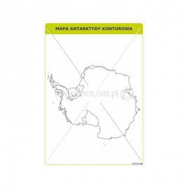 2918. Mapa Antarktydy konturowa