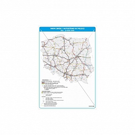 3376 Mapa dróg i autostrad - stan grudzień 2020