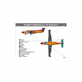 3418 schemat konstrukcji - pilatus pc 12