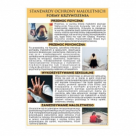 3674 Standardy ochrony małoletnich - formy krzywdzenia