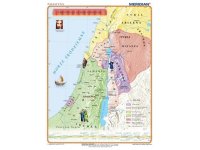 Palestyna za czasów Chrystusa - mapa ścienna 160x120 cm