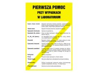 Pierwsza pomoc przy wypadkach w laboratorium