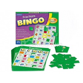Bingo ułamkowe - poziom 1 - zestaw klasowy