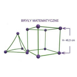 Bryły szkieletowe - zestaw do budowy ogromny