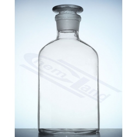 Butelka z korkiem biała, wąska szyja 1000 ml - 10 szt.