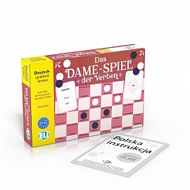Das Dame-Spiel der Verben - gra językowa