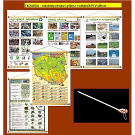 EKOLOGIA rabatowy zestaw 7 plansz