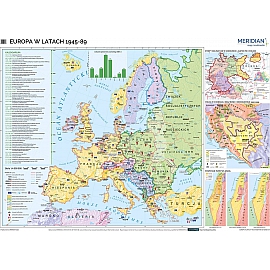 Europa w latach 1945-89 160 x 120 cm