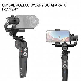 GIMBAL ROZBUDOWANY DO APARATU I KAMERY