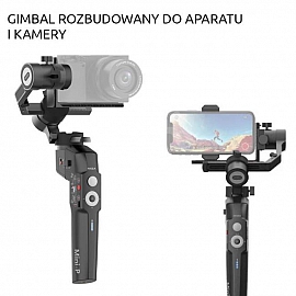 GIMBAL ROZBUDOWANY DO APARATU I KAMERY