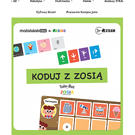 Koduj z Zosią - plansze interaktywne