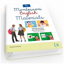 Montessori English Grammar (materiały + audio + segregator)