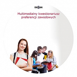Multimedialny Kwestionariusz Preferencji Zawodowych - licencja 2 lata na 5 stanowisk