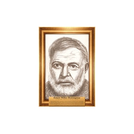 Portrety pisarzy Hemingway