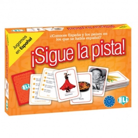 Sigue la pista - gra językowa