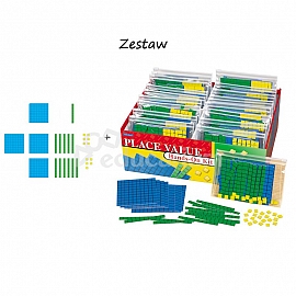 System dziesiętny 0-999 - zestaw klasowy (20 torebek + materiał do demonstracji)