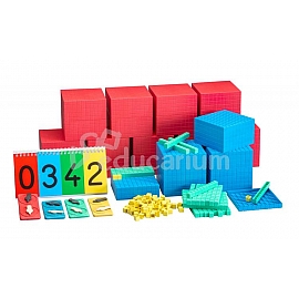 System dziesiętny - klocki z 9 tysiącami