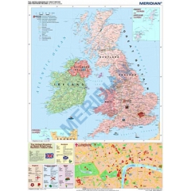 The British Isles political 200x150 cm