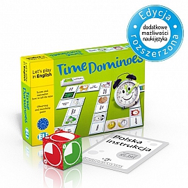 Time Dominoes - gra językowa z polską instrukcją i suplementem