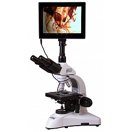 Trójokularowy mikroskop cyfrowy Levenhuk MED D20T LCD