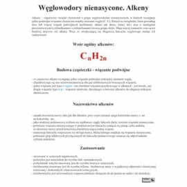 Węglowodory nienasycone. Alkeny