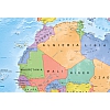 Afryka - ścienna mapa polityczna 200 x 150 cm
